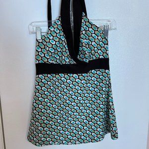 Aquamarine halter top